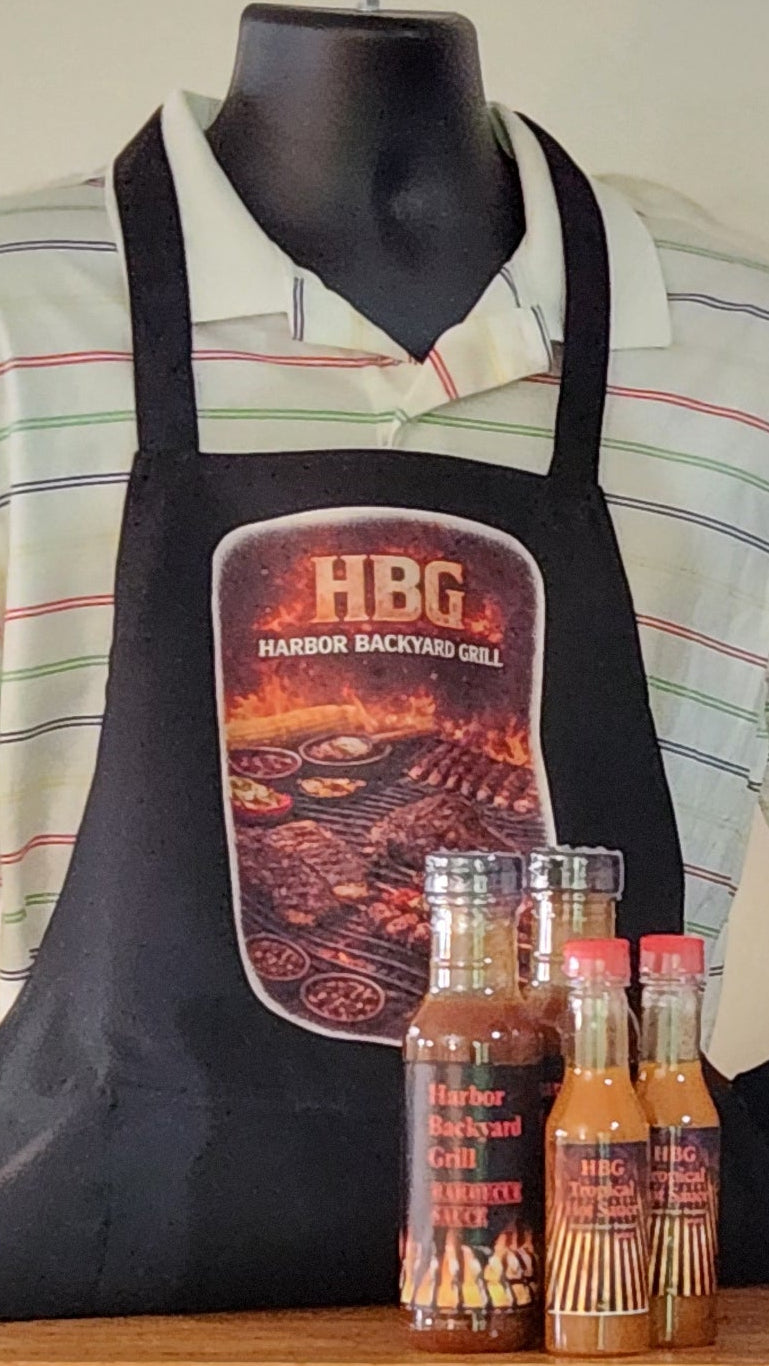 HBG Essential Grill Apron – Built for the Backyard Boss