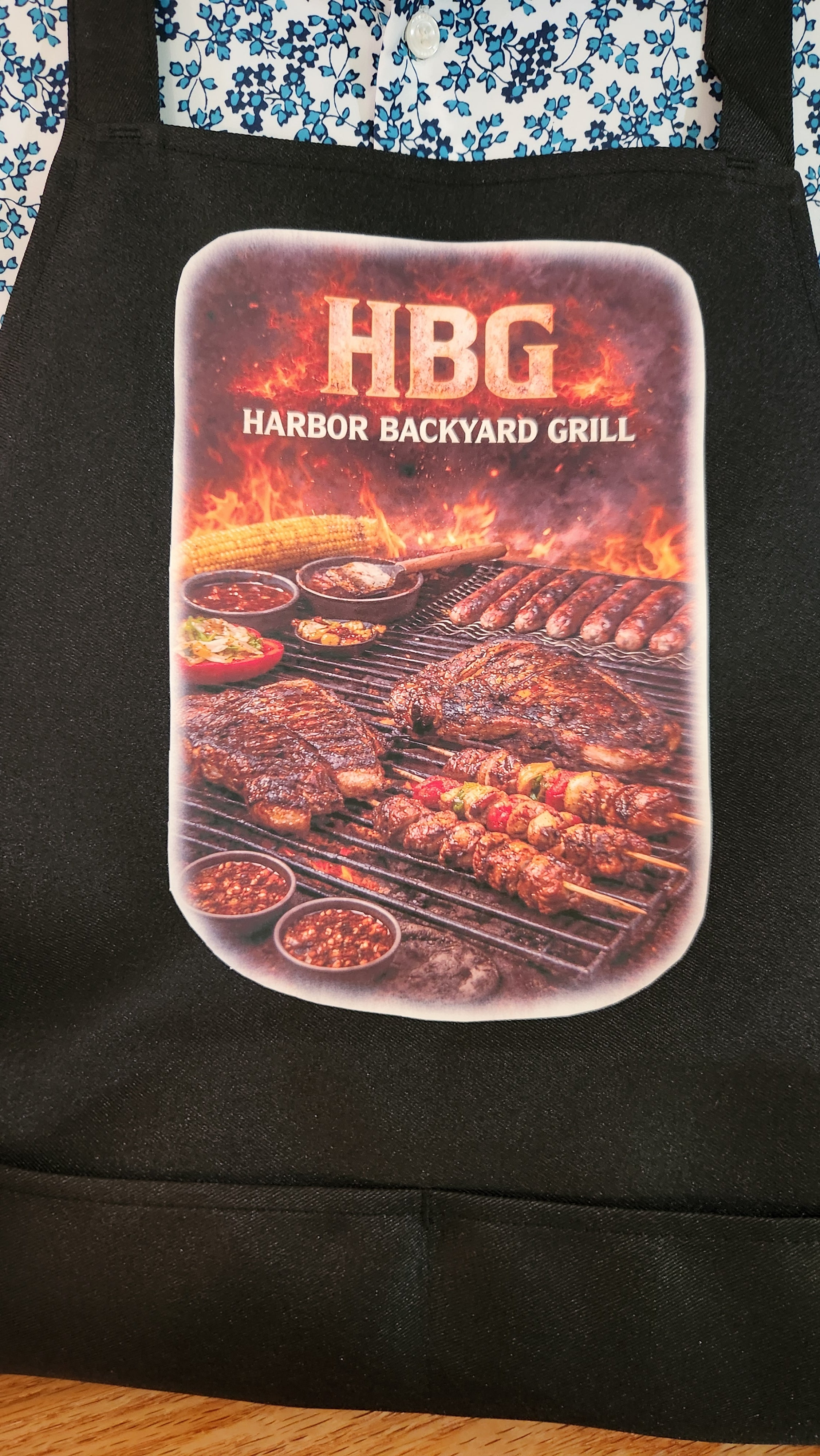 HBG Essential Grill Apron – Built for the Backyard Boss